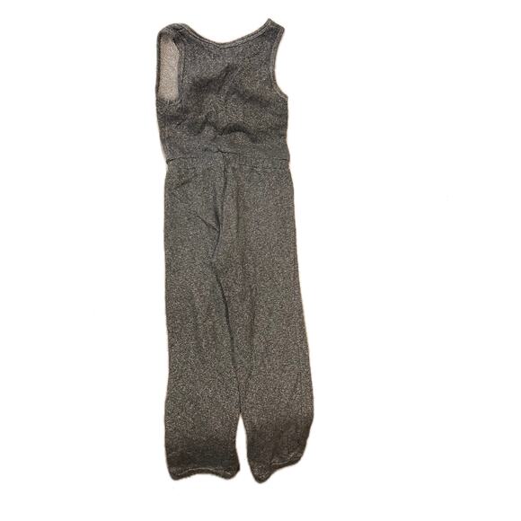 xHilaration Silver Gray Beige One Piece Overall Girls S (6/7) - Picture 2 of 3